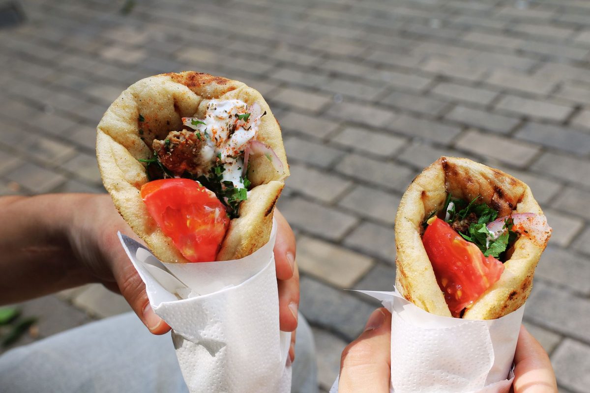 A gyros in a pita, around four euros, is the best-value child meal in Athens.