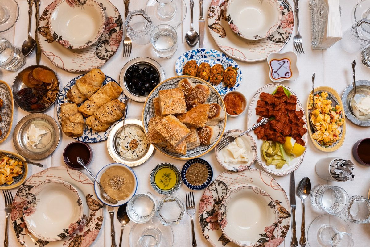 Order mezedes and let the table share. It costs less than a main each and suits fussy eaters better.
